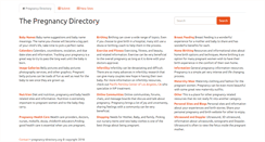 Desktop Screenshot of pregnancy-directory.org